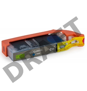 Картридж струйный Cactus CS-CLI451C голубой для Canon MG 6340/5440/IP7240 (9,8ml)