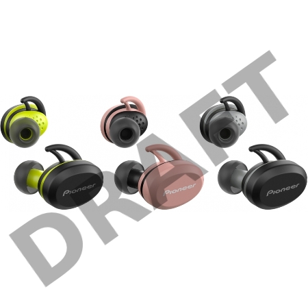 Гарнитура вкладыши Pioneer SE-E8TW-P розовый/черный беспроводные bluetooth (в ушной раковине)