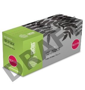 Тонер Картридж Cactus CS-TK3170 черный (15500стр.) для Kyocera Ecosys P3050dn/P3055dn/P3060dn