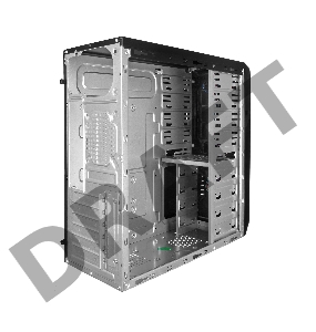 Корпус Exegate  EX269435RUS  Miditower UN-604 Black, ATX, <UN350, 120mm> 2*USB+2*USB3.0, Audio