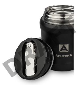 Термос для еды Арктика 311-500 0.5л. черный картонная коробка (311-500/BLACK)