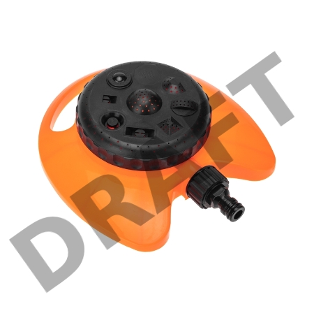 Дождеватель для полива круговой 100 (м²), 8 режимов Четыре Сезона 