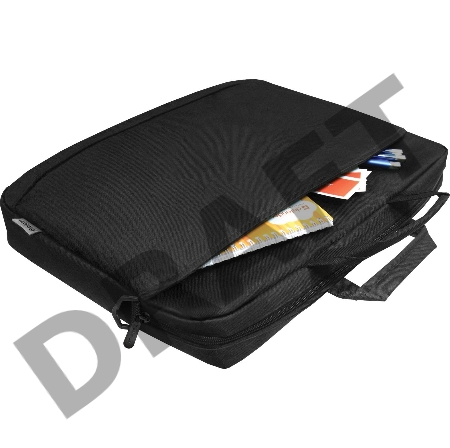 Сумка для ноутбука Defender Monte 17'' черный, органайзер 