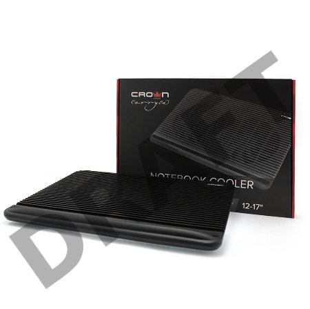 Аксессуар к ноутбуку CROWN  Подставка для ноутбука CMLC-1101 black (17
