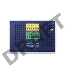 IGS-20160HPT индустриальный PoE коммутатор для монтажа в DIN-рейку IP30 Industrial L2+/L4 16-Port 1000T 802.3at PoE+ 2-Port 1000T + 2-port 100/1000X SFP Full Managed Switch (-40 to 75 C, dual redundant power input on 48~56VDC terminal block, DIDO, ERPS Ri