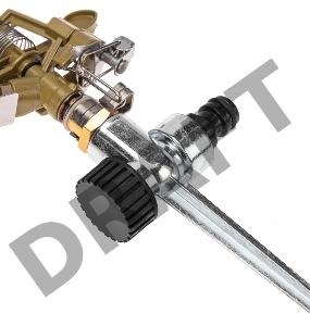 Разбрызгиватель латунный, импульсный, с регулировкой угла горизонта распыления до 26 м Четыре Сезона