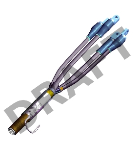 Муфта кабельная концевая универс. 1кВ 4КВНтп-В (150-240) с наконеч. Подольск 4kvntpvx150x240