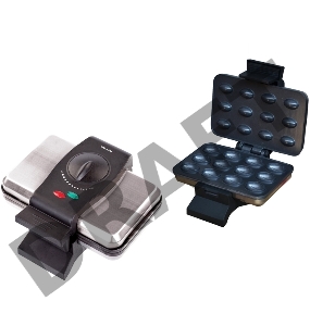 Вафельница WILLMARK WM-105W (1000Вт,форма орешница, терморег., антиприг.покр., инд. готовности)