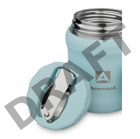 Термос для еды Арктика 311-500 0.5л. голубой картонная коробка (311-500/BLUE)