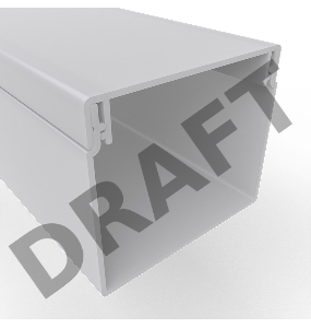 Кабель-канал 40х40 мм белый (30 м/уп.) REXANT