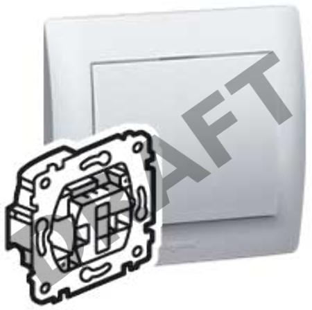 Выкл. с подсветкой G.Life , зел. лампа PRO21 G.Life Выкл. с подсветкой, зел. лампа PRO21