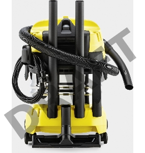 Строительный пылесос Karcher WD 4 S V-20/5/22 1000Вт (уборка: сухая/сбор воды) желтый