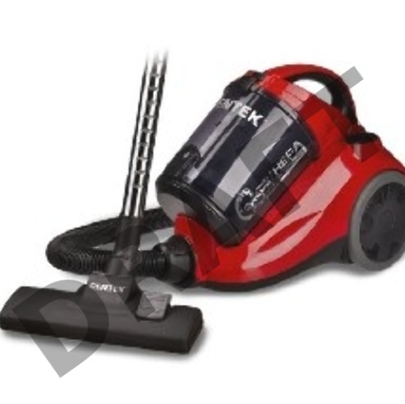 Пылесос Centek CT-2530 (красн/черн) мультициклон 2300/400Вт, стакан 2 л , телескоп металл. трубка