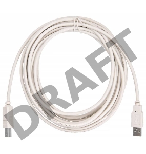 Кабель USB2.0 Buro USB A (m)/USB B (m) 5м