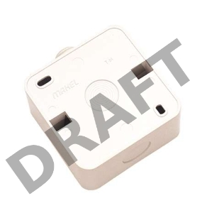 Коробка установочная ОП Mimoza бел. Makel 10010