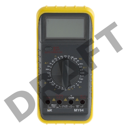 Мультиметр IEK Professional MY64  цифровой