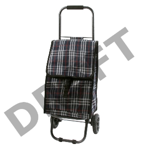 Тележка с сумкой Рыжий кот D203ECO 