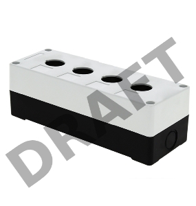 Корпус КП104 4 кнопки бел. EKF cpb-104-w