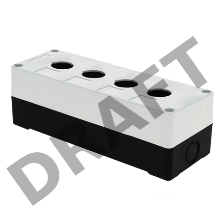 Корпус КП104 4 кнопки бел. EKF cpb-104-w