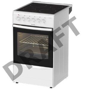 Плита Электрическая Darina B 3607 W белый стеклокерамика