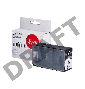 Струйный картридж Sakura 9185B001 (1400XL BK) для Canon, черный, 36 мл., 1200 к.