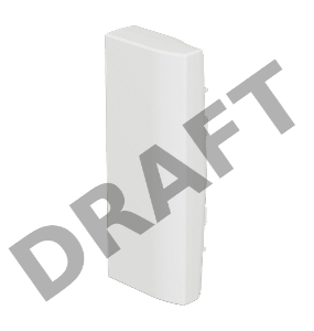 Заглушка 100х50мм METRA Leg 638035