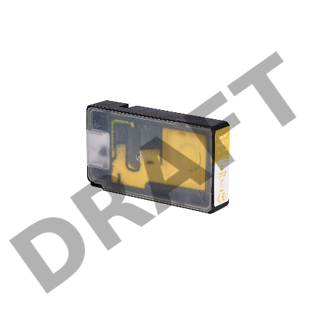 Струйный картридж Sakura 9204B001 (1400XL Y) для Canon, желтый, 12 мл., 1000 к.