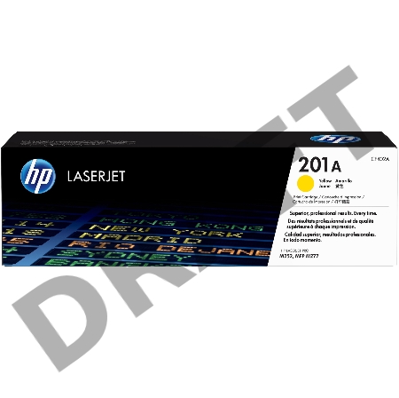 Тонер Картридж HP 201A CF402A желтый для HP CLJ Pro M252/M277 (1400стр.)