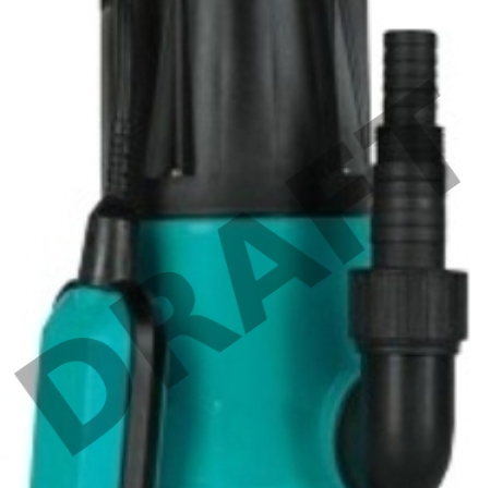 Насос дренажный PATRIOT F 400 (NEW) [315302405] {Мощн. - 400 Вт, напр. - 220 В, макс.производит. - 8000 л/час, макс. глуб. погруж. - 5 м., макс. выс.подъема- 5 м., корпус - пластик.}