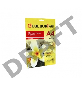 Фотобумага CG-БМ-140-А4-50 матовая, 140 г/м2, А4, 50 листов, 5760 dpi