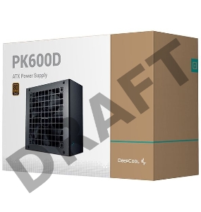 Блок питания Deepcool ATX 600W PK600D 80+ bronze (20+4pin) APFC 120mm fan 6xSATA RTL