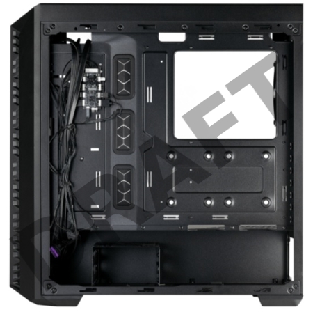 Cooler Master MasterBox 520 U3x1,U3.1type Cx1,Audio,ARGB fanx3,front TG panel