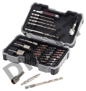 Набор бит и сверл BOSCH PRO-Mix Металл (2.607.017.328)  35пр., сверла, биты и головки