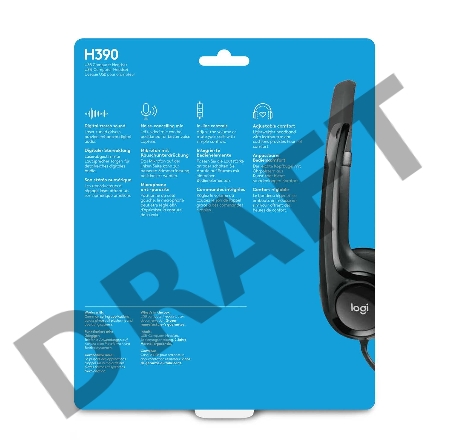 Гарнитура Logitech Headset H390 USB