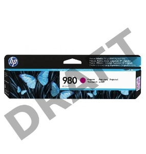 Картридж струйный HP D8J08A пурпурный для HP OJ Ent X585/X555 (6600стр.)