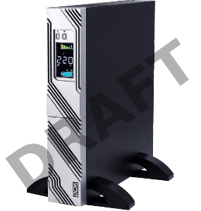 Источник бесперебойного питания Powercom Smart King RT SRT-2000A LCD 1800Вт 2000ВА черный