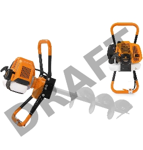 Мотобур CARVER AG-52/000  без шнека dпос=20мм 52см3