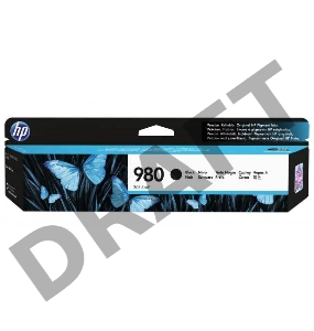 Картридж струйный HP D8J10A черный для HP OJ Ent X585/X555 (10000стр.)