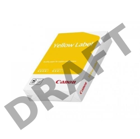 Бумага Canon Yellow Label Print (Standart Label) A4/80г/м2/500л. (грузить кратно 5шт.)