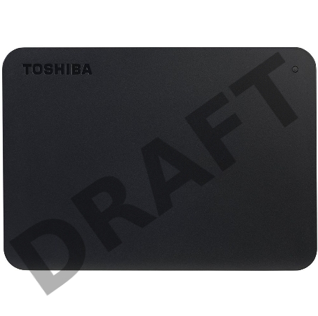 Внешний жесткий диск Toshiba Portable HDD 1Tb Stor.e Canvio Basics HDTB410EK3AA {USB3.0, 2.5