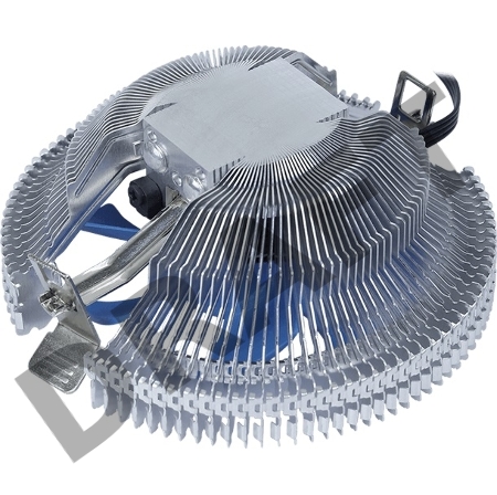 Кулер Aerocool Verkho I , до 90W, PWM 4pin, 1200-2500 PRM, LGA 1150/1151/1155/1156/775, 103x103x45mm, 8cm fan