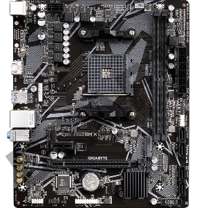 Материнская плата Gigabyte A520M K, Socket AM4, AMD A520, 2xDDR4-3200, HDMI, 1xPCI-Ex16, 1xPCI-Ex1, 4xSATA3, 1xM.2, 8 Ch Audio, GLan, mATX, RTL