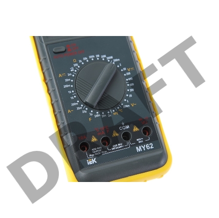 Мультиметр цифровой Professional MY62I ИЭК TMD-5S-062