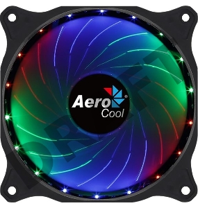 Вентилятор Aerocool Cosmo, Fixed RGB LED, 120x120x25мм, MOLEX 4-PIN