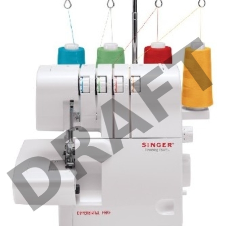 Оверлок SINGER 14SH654 Оверлок 4-х (3-x) - ниточный оверлок. 4 и 3-х ниточные швы. Система цветовой маркировки заправки нитей. 1300 стежков в минуту. Дифференциальная подача ткани. Подвижный верхний нож. Регулируемая длина стежка. Дополнительный подъем пр