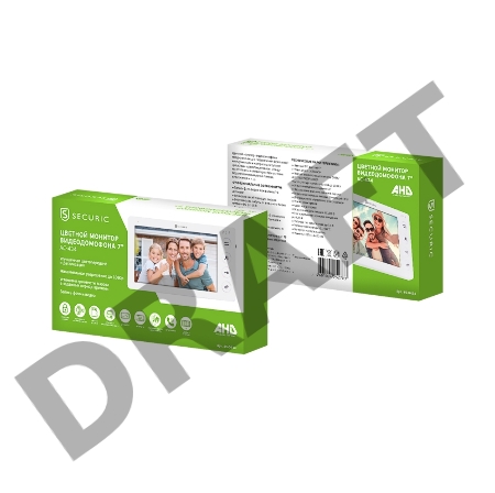 Цветной монитор видеодомофона 7