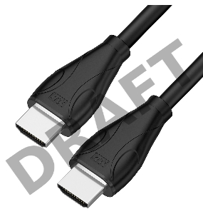 Кабель 1.8m HDMI черный, Ultra HD, 4K, 10.2 Гбит/с, 3D, экран