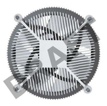 Кулер для процессора Cooler Master CPU Cooler RR-I70-20FK-R1, Intel 115*, 95W, Al, 3pin