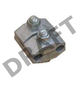 Зажим плашечный ПА-3-2А (2-х болт.) Электрофарфор 00000139