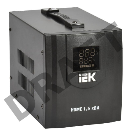 Стабилизатор напряжения HOME СНР 1/220 1.5кВА переносной ИЭК IVS20-1-01500